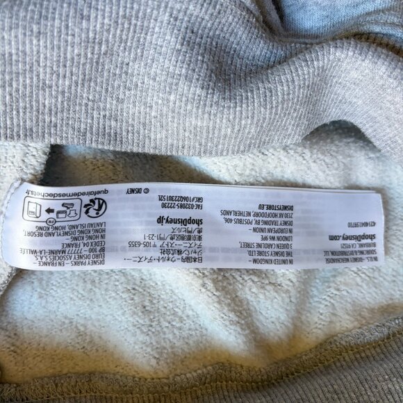 Disneyland Sweatshirt Mickey Mouse Heather Gray Disney Merch Unisex | Sz XS - Picture 9 of 11